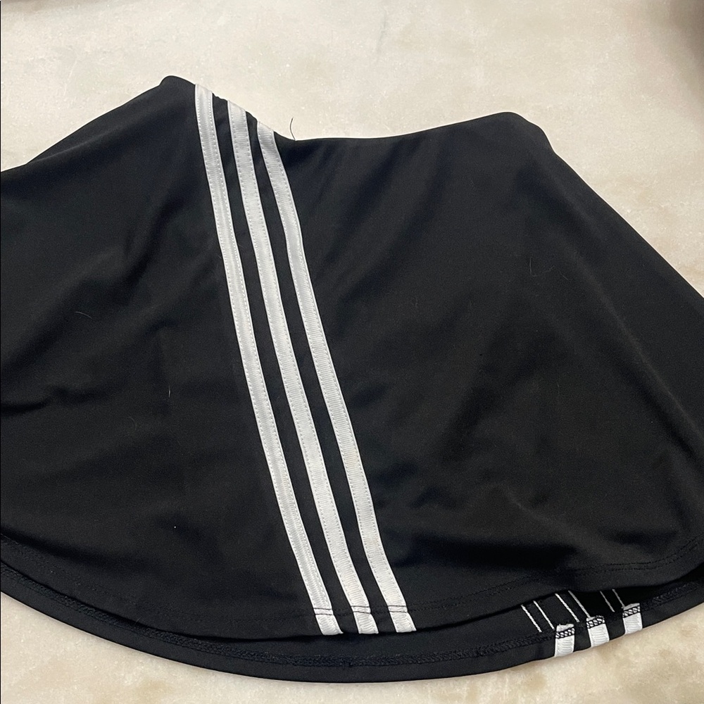 Adidas Black Skort with White Accents - Picture 8 of 8